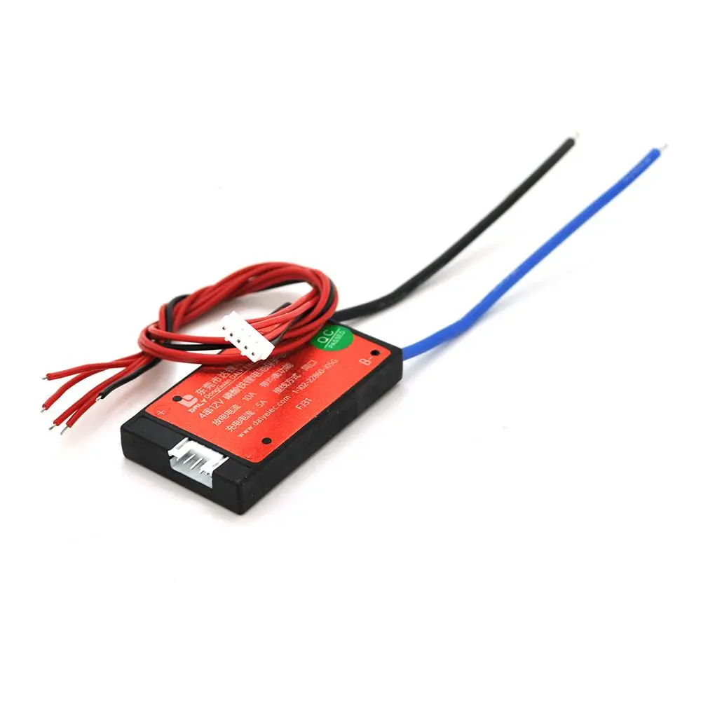 BMS платка DaLy LiFePO4 12V 4S 10A симметрія, фото №1
