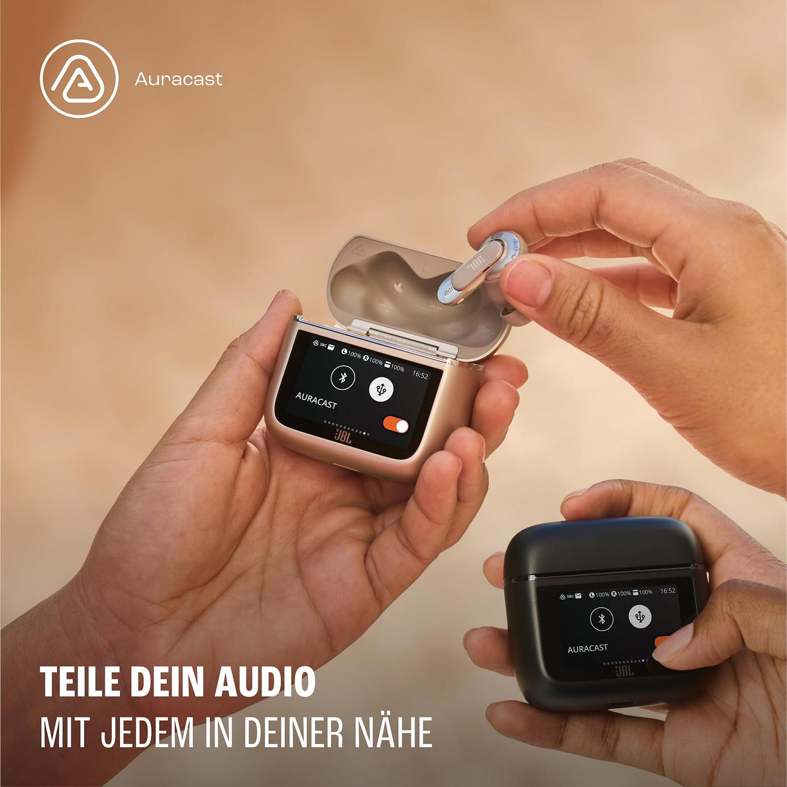 Навушники JBL Tour Pro 3 True Wireless Bluetooth Чорні, фото №3