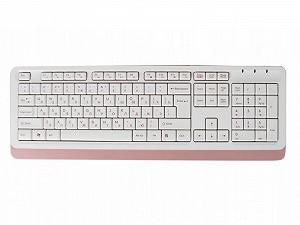 Клавіатура A4Tech FK10 Pink USB - Фото 1