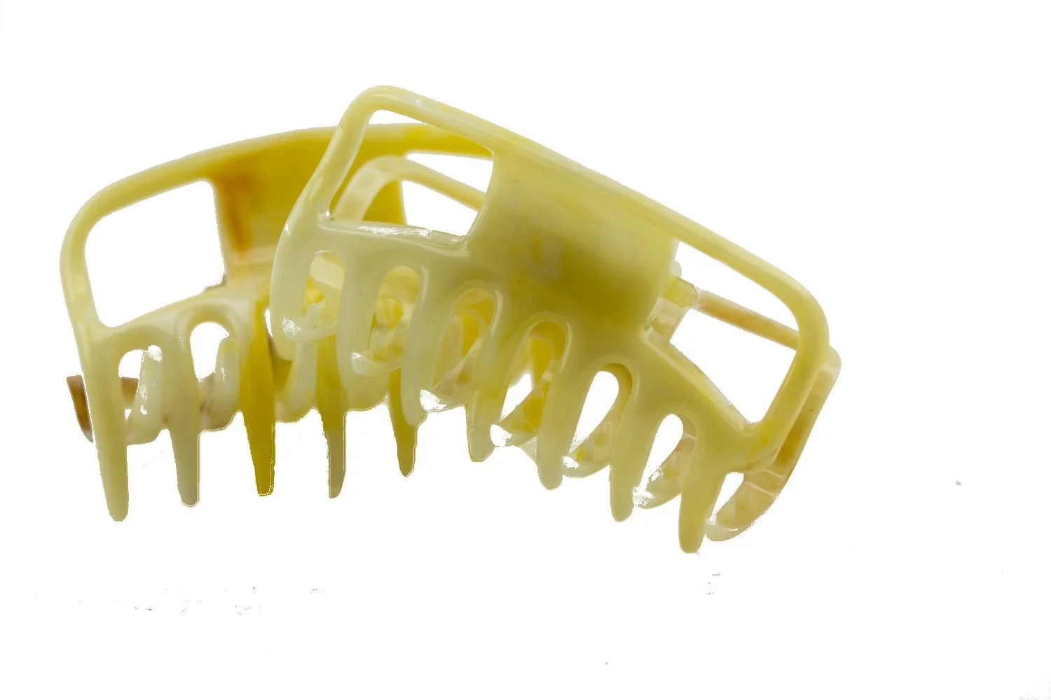 Заколка для волос Welovebeads 6 см янтарного цвета, фото №3 Заколка для волос Welovebeads 6 см янтарного цвета, фото №3