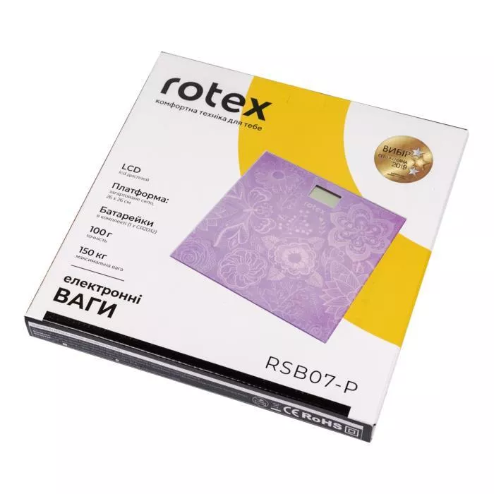 Напольные электронные весы Rotex RSB07-P, фото №3 Напольные электронные весы Rotex RSB07-P, фото №3