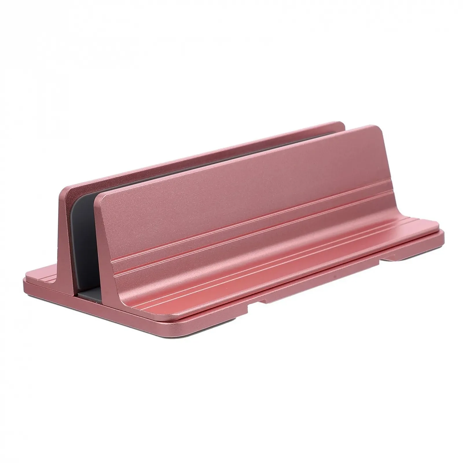 Підставка для ноутбука алюмінієва, вертикальний тримач для ноутбука з регулюванням, фото №1