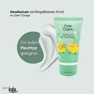 Крем для рук Pack of 5 Marigolds 50 мл Пасхальный подарок Уход за руками для сухой и ломкой кожи Календула для потрескавшихся сухих рук (5) - Фото 1