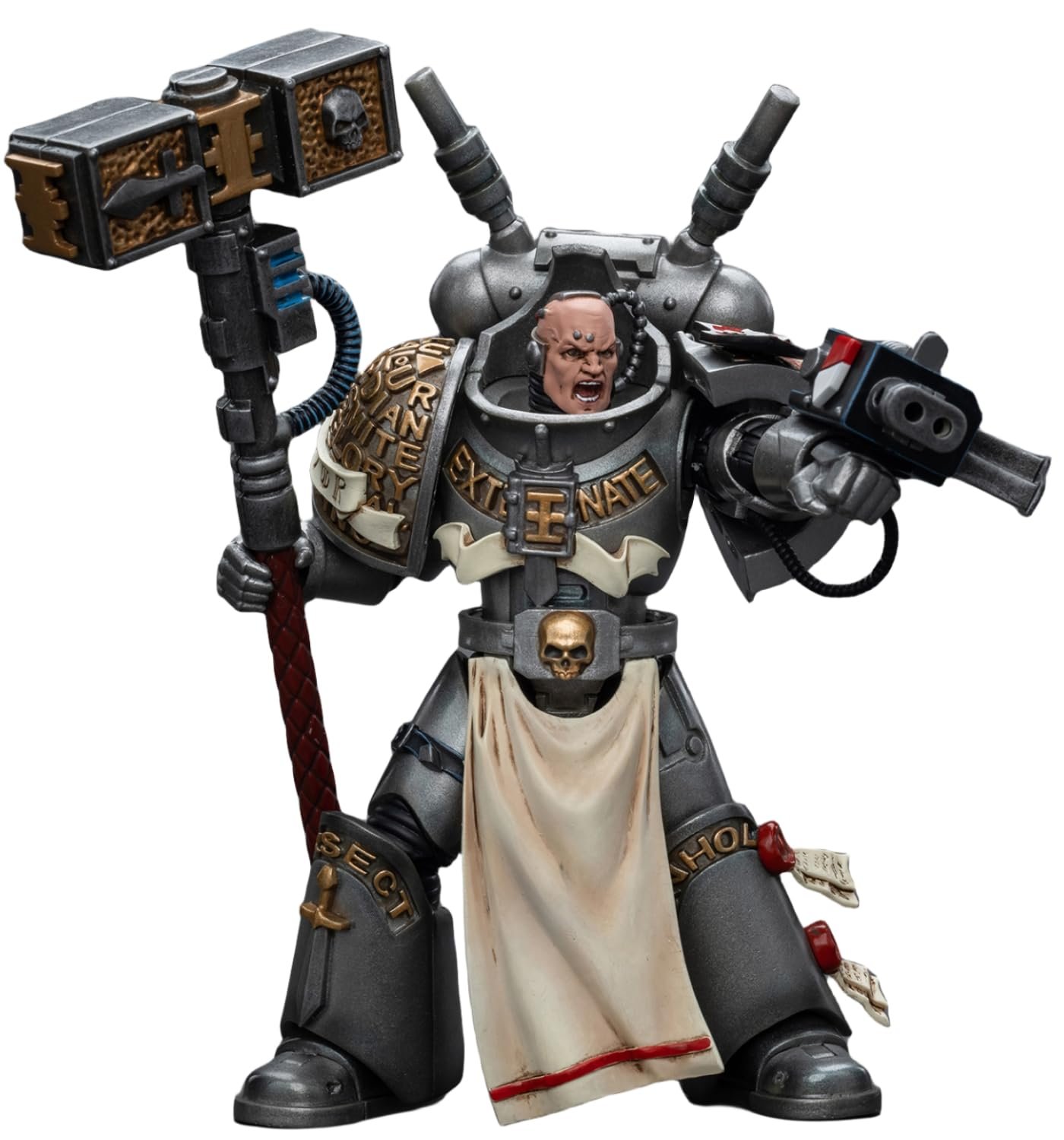 Фигурка JoyToy Warhammer 40K Grey Knights Interceptor Squad Interceptor Justicar 1:18, фото №5