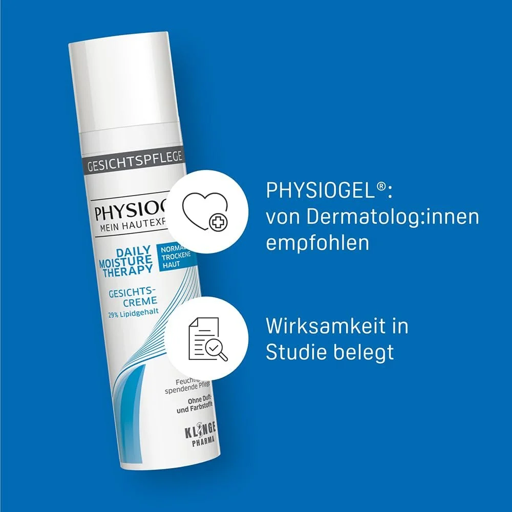 Крем для обличчя PHYSIOGEL Daily Moisture Therapy для нормальної та сухої шкіри, фото №4 Крем для обличчя PHYSIOGEL Daily Moisture Therapy для нормальної та сухої шкіри, фото №4