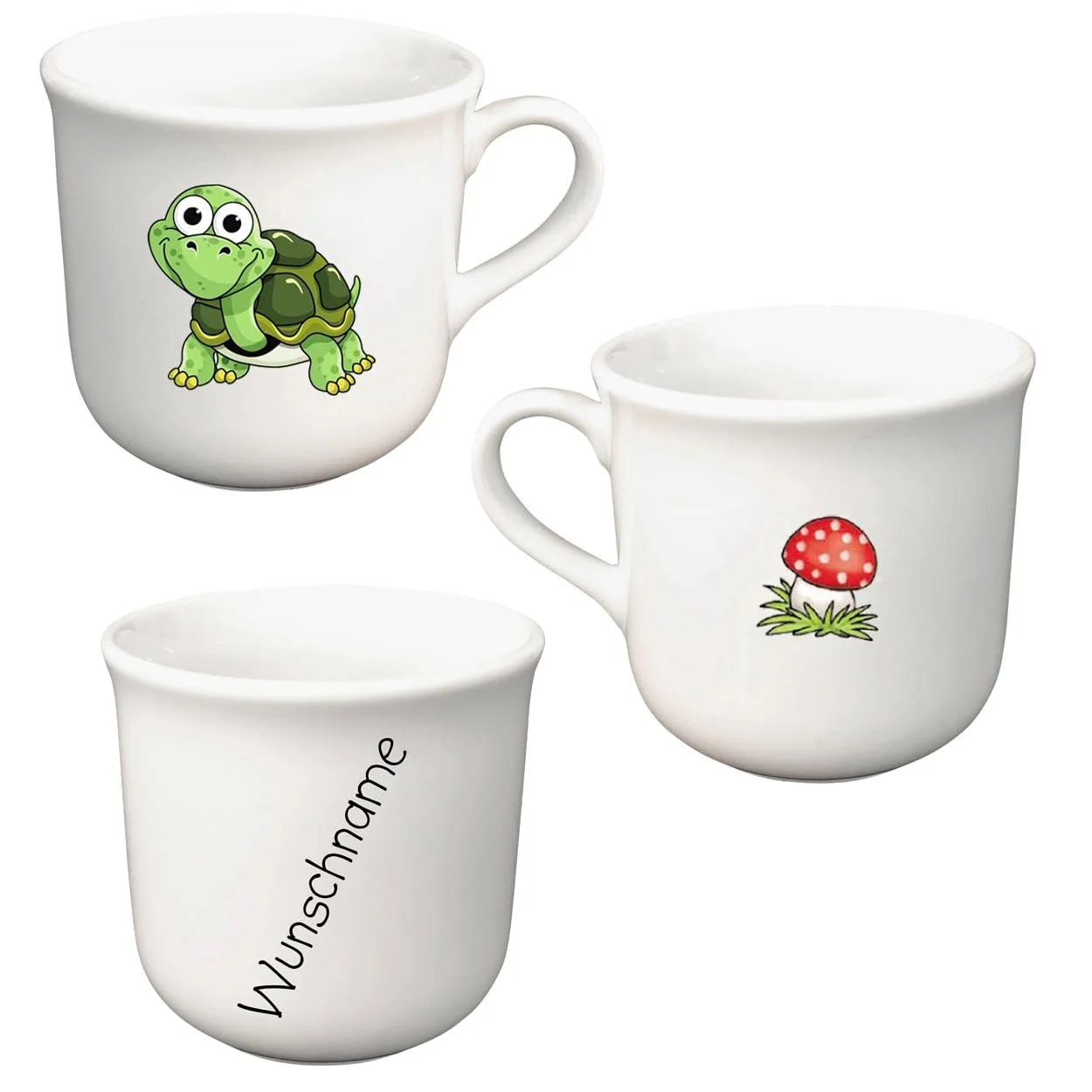 Детский Набор Посуды Персонализированный 5 предметов Фарфоровая, фото №2 Детский Набор Посуды Персонализированный 5 предметов Фарфоровая, фото №2