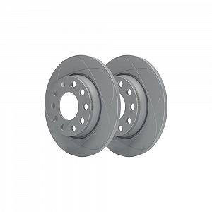 Гальмівний диск ATE PowerDisc 24.0312-0148.1 для VAG задня вісь synthetic.ua - Фото 1