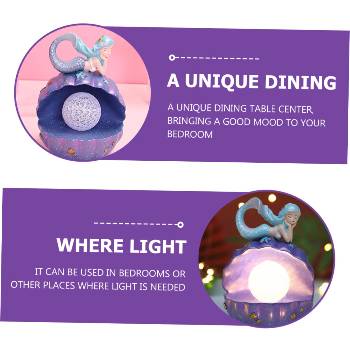 Лампа Ciieeo Mermaid нічна Русалка резинова мультяшна дитяча, фото №5 Лампа Ciieeo Mermaid нічна Русалка резинова мультяшна дитяча, фото №5