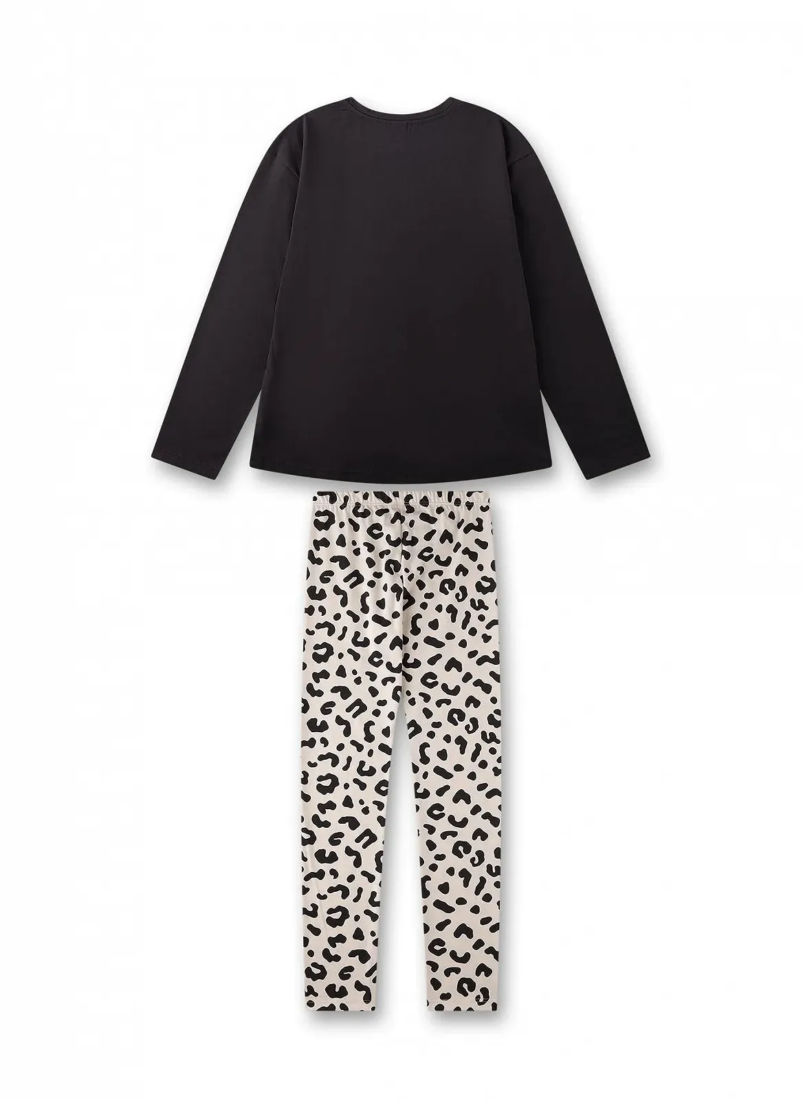 Пижама Sanetta для девочек Черный, фото №2 Пижама Sanetta для девочек Черный, фото №2