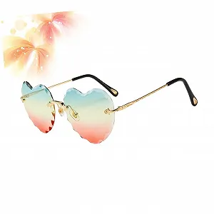 Солнцезащитные Очки PACKOVE Без Обрамления Сердцевидные Женские Поляризованные synthetic.ua - Фото 1