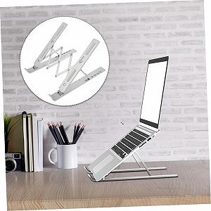 Подставка для ноутбука складная Tofficu из алюминиевого сплава, регулируемая высота, для журналов, книг и планшетов, для учебы и офисов synthetic.ua - Фото 1