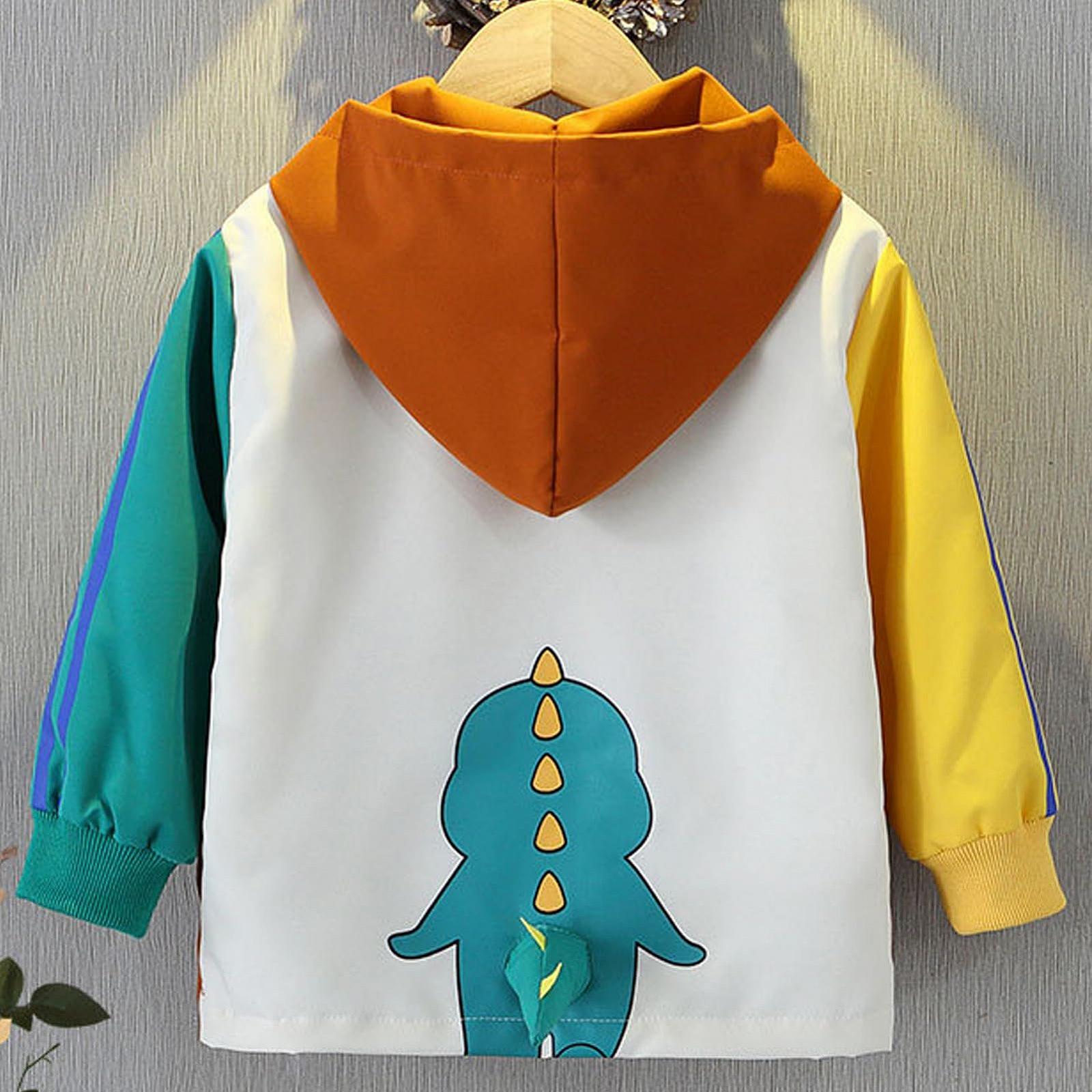 Перехідна куртка L SERVER Дитяча для хлопчиків з капюшоном Модна вітровка з мультяшним малюнком Легка зручна весняна, фото №5 Перехідна куртка L SERVER Дитяча для хлопчиків з капюшоном Модна вітровка з мультяшним малюнком Легка зручна весняна, фото №5