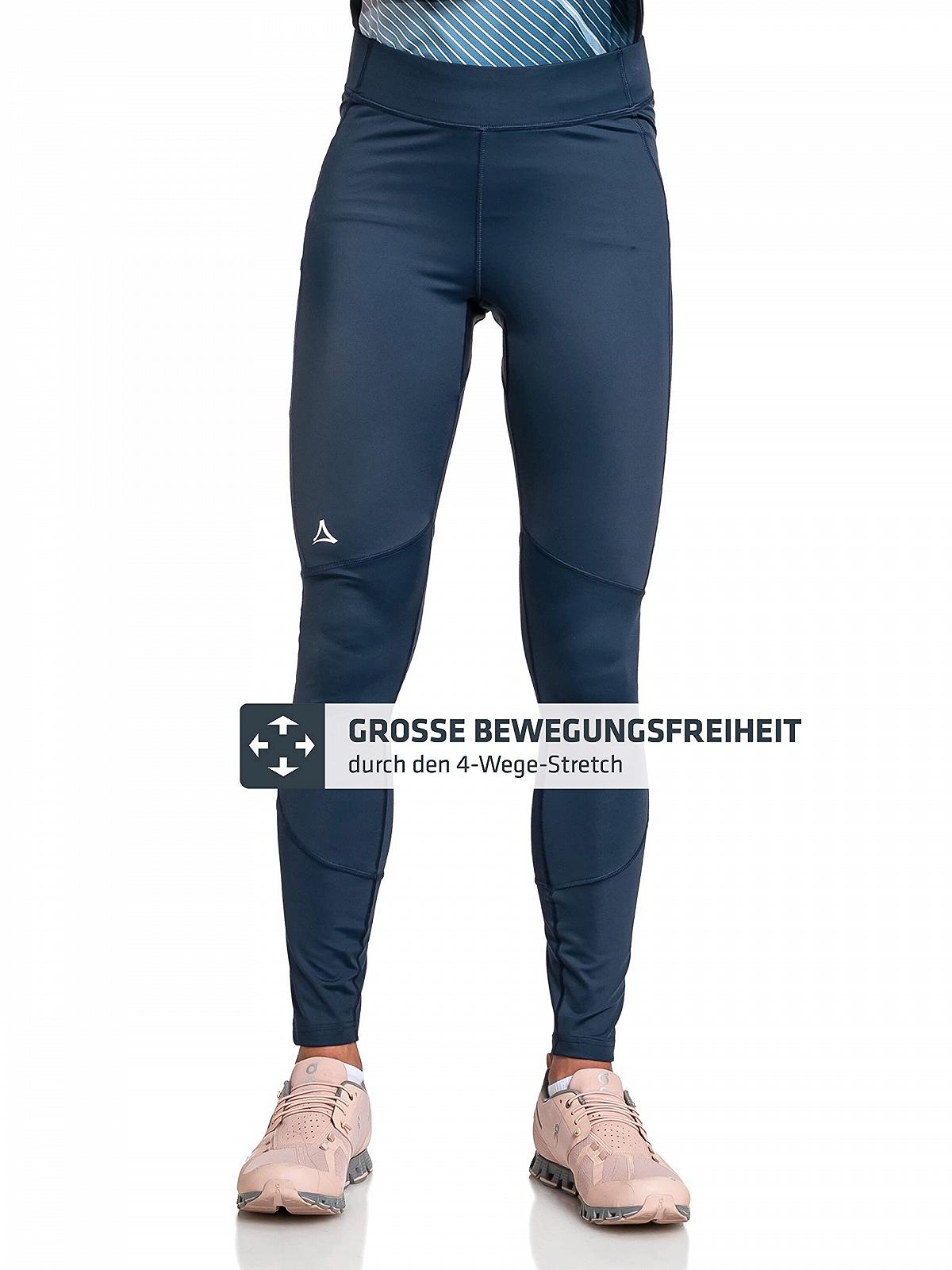 Легінси Schöffel Imada L Для жінок, Для походів, з інтегрованою кишенею Для мобільного телефону, спортивні легінси з еластичною талією та 4-стороннім стретчем, фото №3