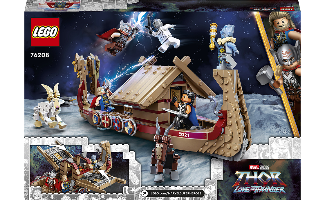 Детский конструктор LEGO Super Heroes Marvel Козья лодка (76208), фото №3