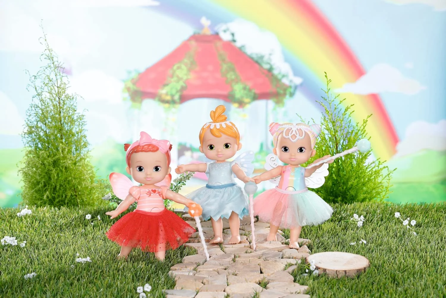 Кукла Zapf Creation BABY born Storybook Fairy Ice Крылья Изменение цвета тату Свет палочка 18 см, фото №16 Кукла Zapf Creation BABY born Storybook Fairy Ice Крылья Изменение цвета тату Свет палочка 18 см, фото №16