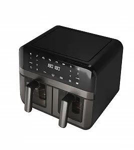 Мультипіч Aiwa Futago AFR‑9000 9L (2 x 4.5L) 2400W Digital Control 8 Programmes Double Zone Stainless Steel Plastic Metal Paint synthetic.ua - Фото 1