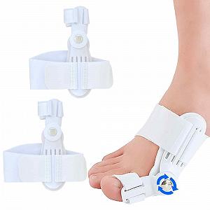 Регульовані, бандаж для Hallux Valgus для чоловіків і жінок, роздільник для великого пальця ноги Hallux Valgus (розмір 34-45) - Фото 1