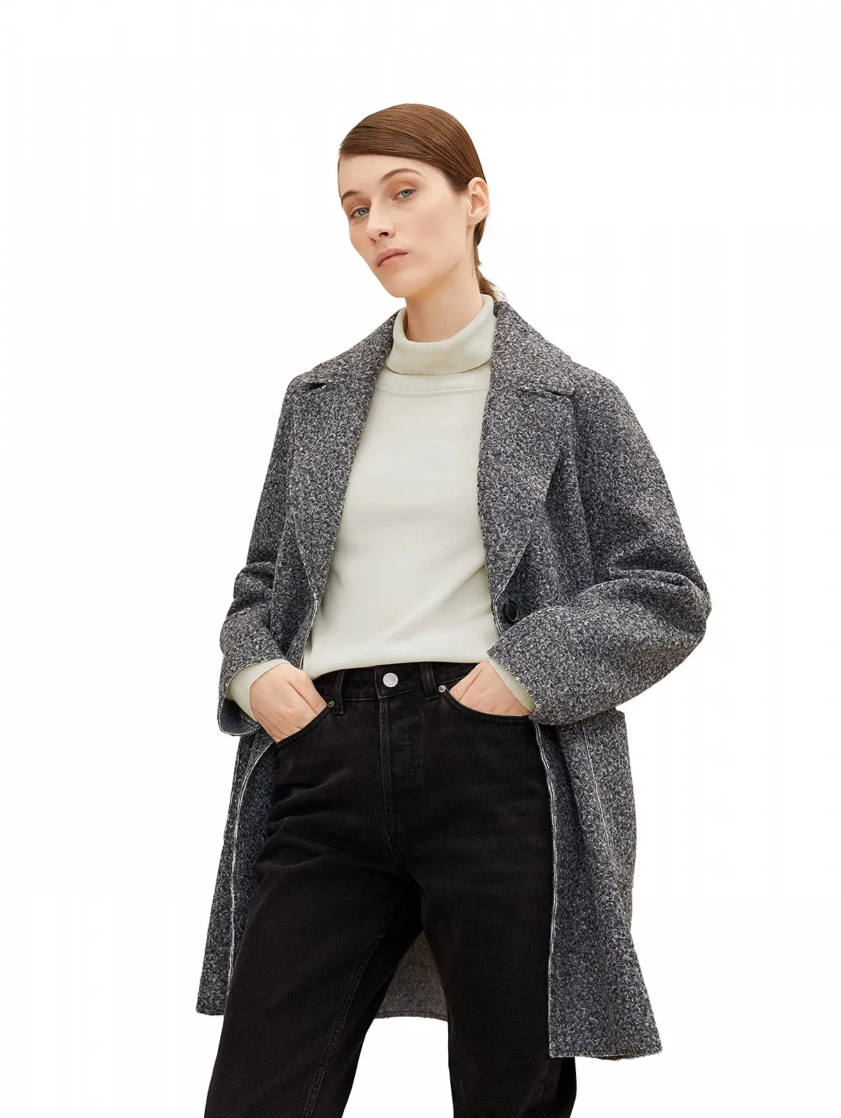 Пальто TOM TAILOR Basic Boucle Женское, фото №6