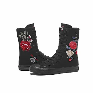 Кеды Momuk Высокие Женские Тканевые На Шнуровке Повседневные цена на synthetic.ua - Фото 1 Кеды Momuk Высокие Женские Тканевые На Шнуровке Повседневные synthetic.ua - Фото 1