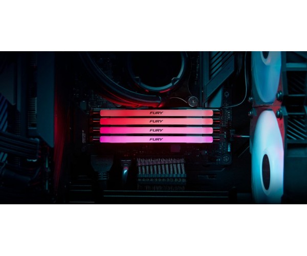 Kingston Пам'ять ПК DDR5 32GB KIT Renegade RGB KF564C32RSAK2-32, фото №8