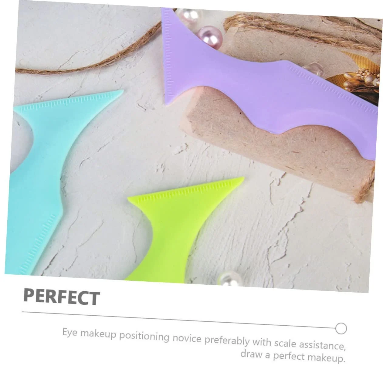 Трафарети для підводки Mikinona Силіконові інструменти для макіяжу очей, фото №6