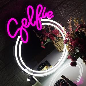 Светильник Fespcj LED Neon Queen регулируемая яркость цветной - Фото 1