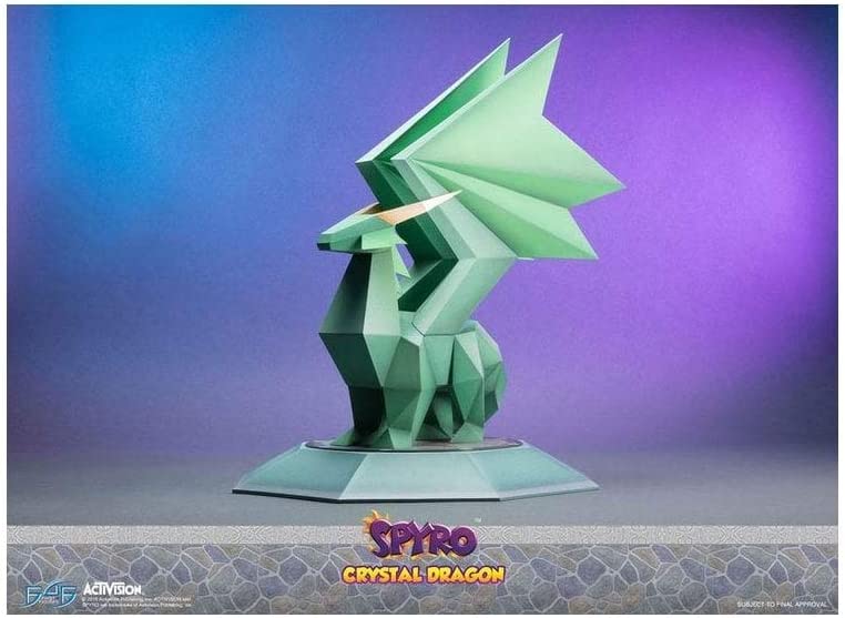 Полимерная фигурка хрустального дракона First4Figures Spyro The Dragon: Crystal Dragon , фото №2