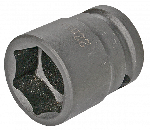 Ударна торцева головка SW-STAHL 07830L 1/2" 22 мм коротка - Фото 1