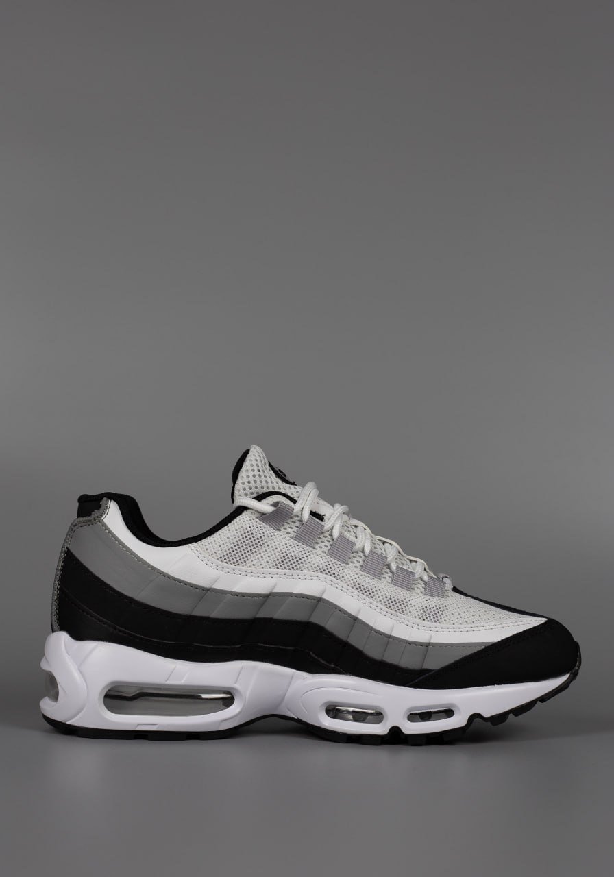 Мужские кроссовки Nike Air Max 95 White Black, фото №6 Мужские кроссовки Nike Air Max 95 White Black, фото №6