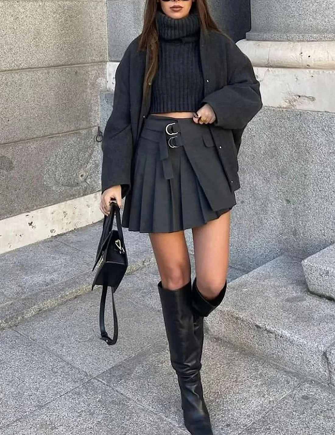 Жіноча куртка-бомбер Sukany, з вовни, на ґудзиках, вільного крою, університетська, з довгими рукавами, фото №2 Жіноча куртка-бомбер Sukany, з вовни, на ґудзиках, вільного крою, університетська, з довгими рукавами, фото №2