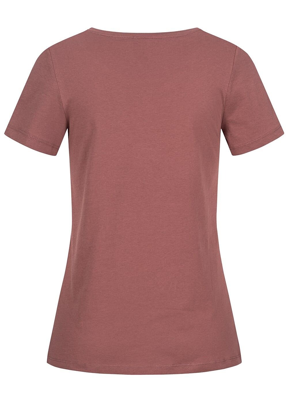 Футболка ONLKITA LIFE FEATHER  CS JRS 15248950-Rose Brown ONLY Розовий S, фото №2