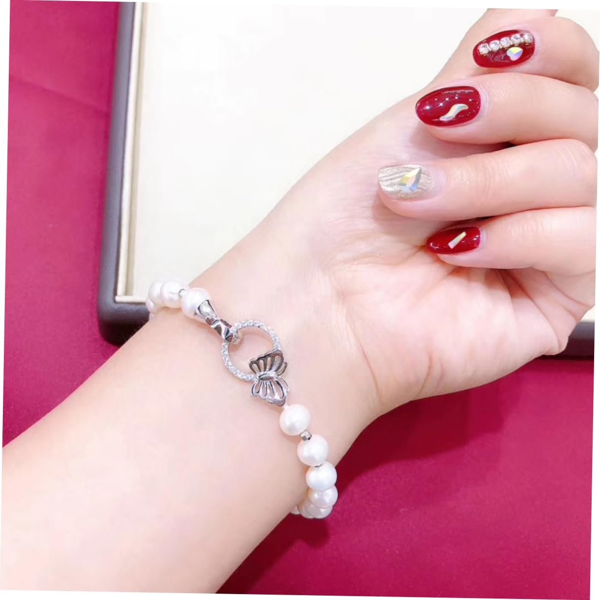 Стразы Хрустальные FRCOLOR 100шт, смешанные формы, стеклянные подвески для дизайна ногтей, фото №9