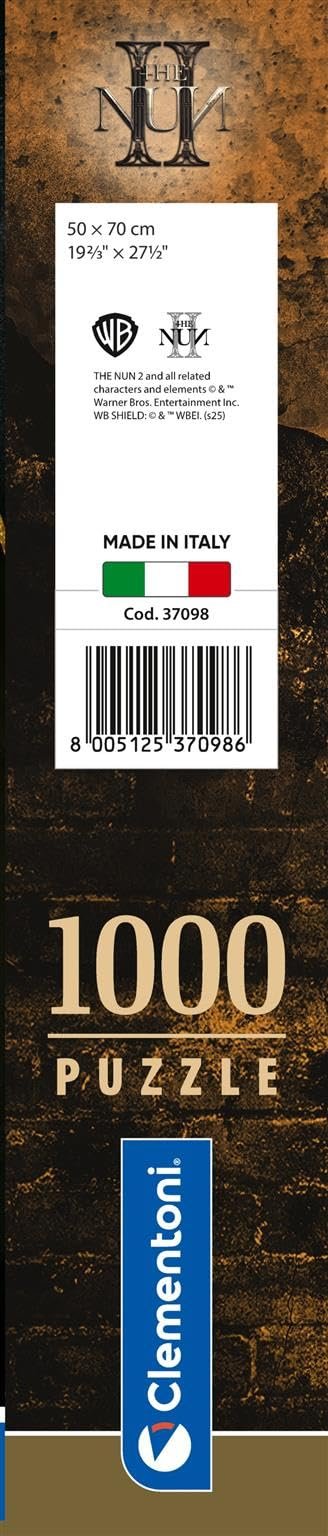 Пазл Clementoni The Nun Horror Movies 1000 элементов, фото №7