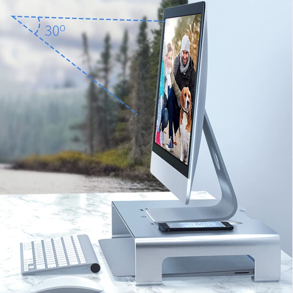 Підставка для ноутбука, ергономічна, регульована по висоті та куту нахилу, для всіх ноутбуків, велика, дерев'яна, регульована довжина, з органайзером для зберігання, металева, біла, фото №5 Підставка для ноутбука, ергономічна, регульована по висоті та куту нахилу, для всіх ноутбуків, велика, дерев'яна, регульована довжина, з органайзером для зберігання, металева, біла, фото №5