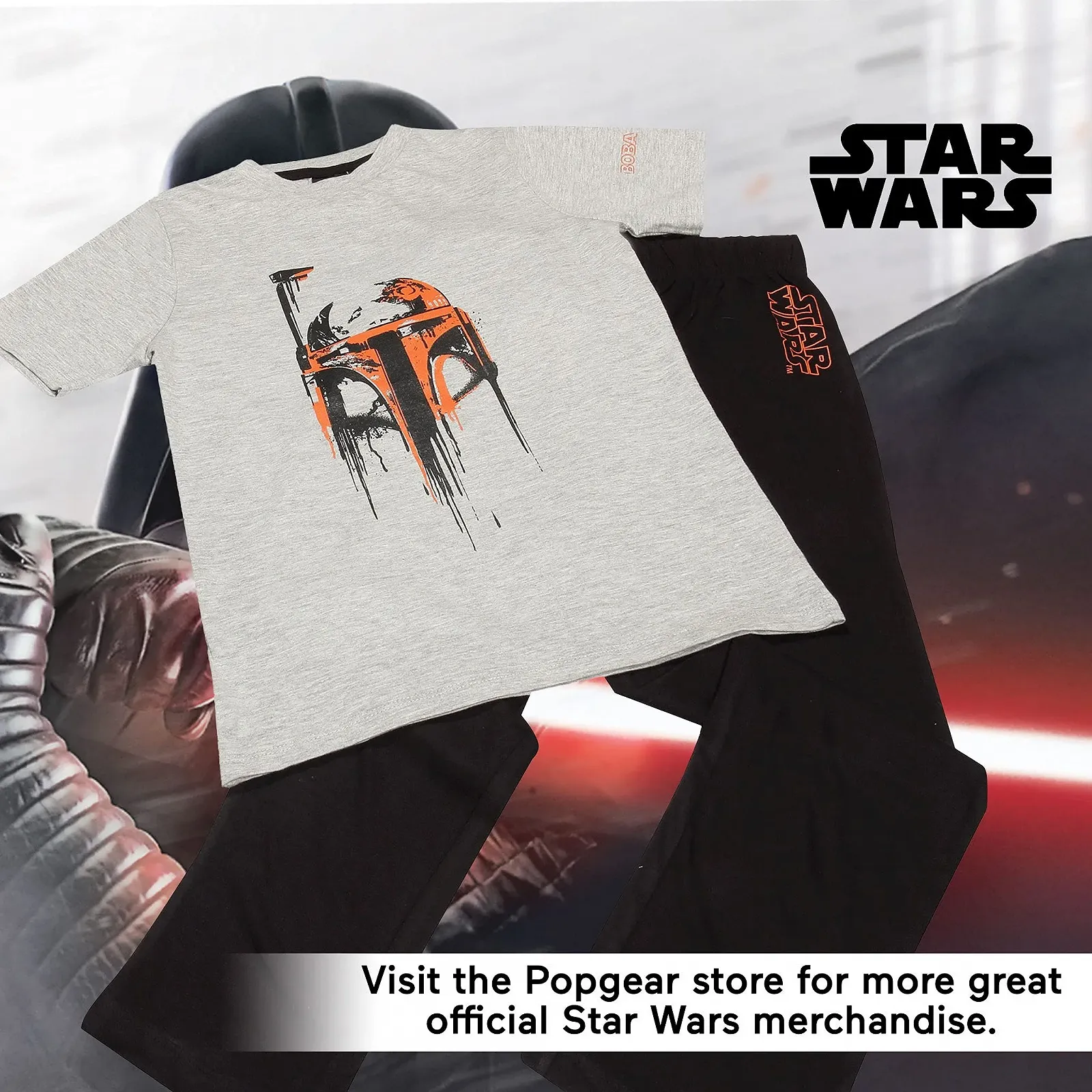 Комплект піжамний Popgear для хлопчиків Зоряні війни, фото №5 Комплект піжамний Popgear для хлопчиків Зоряні війни, фото №5