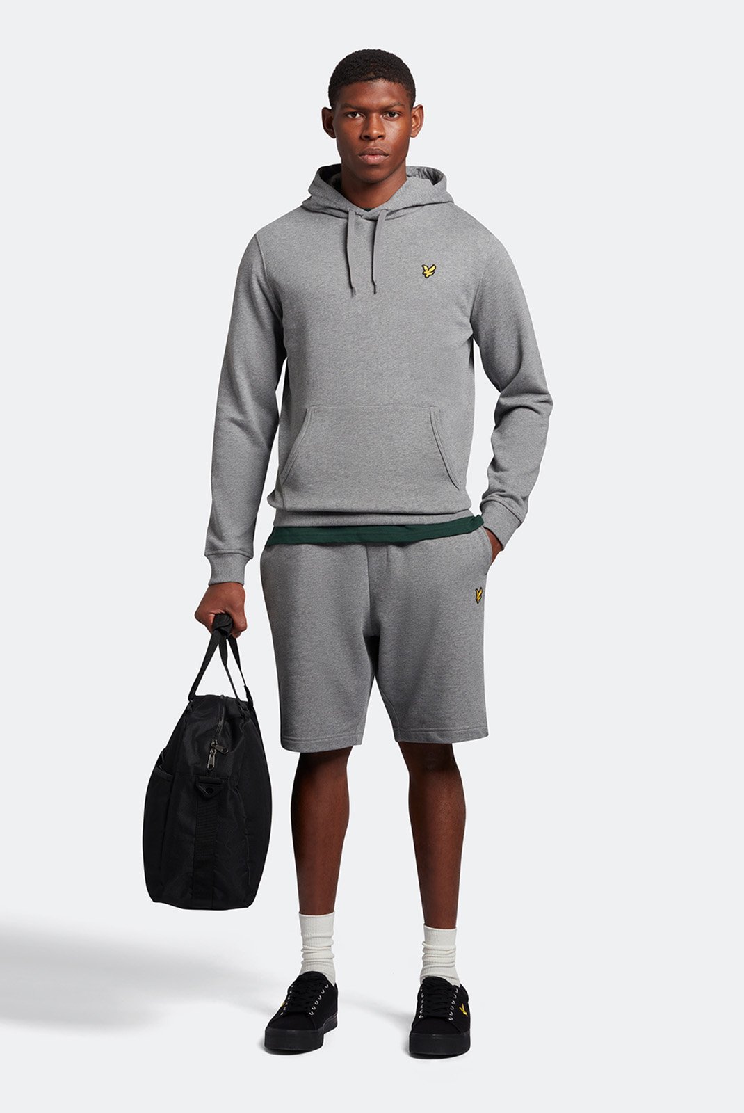 Джемпер Lyle & Scott PULLOVER HOODIE XS, фото №2