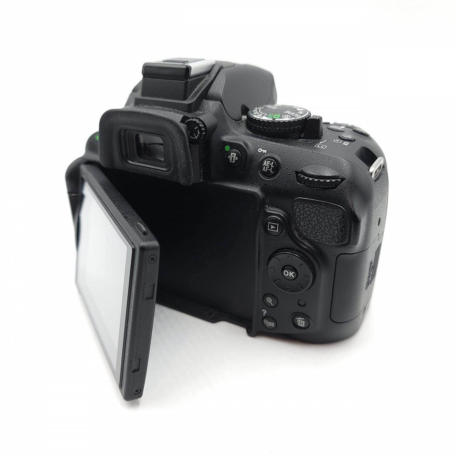 Цифровая зеркальная фотокамера Nikon D5200 (24.1MP) LCD 3 дюйма, черный, фото №4