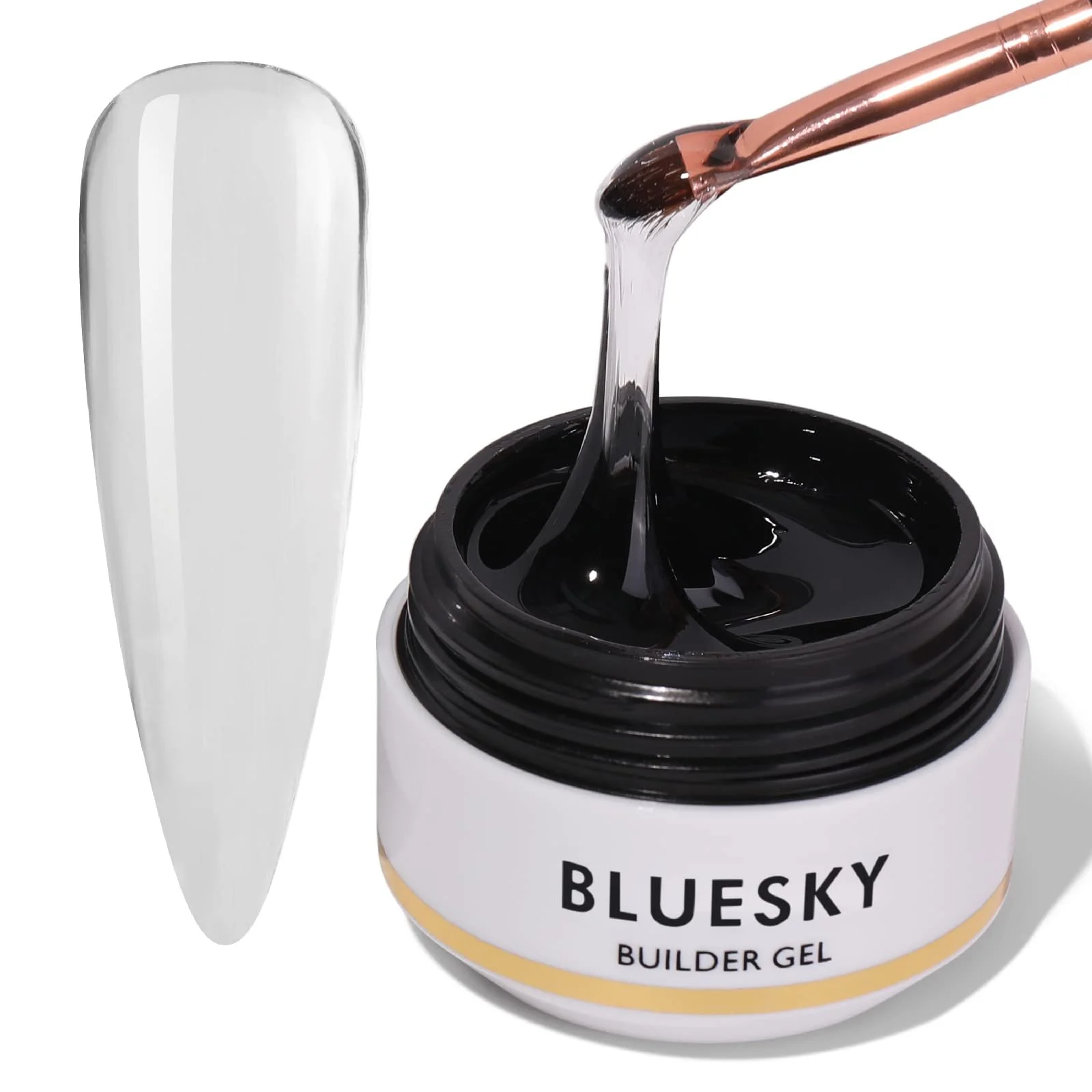Гель BLUESKY Builder UV Gel Лак для нігтів 15г Builder Gel Гель для нарощування нігтів, фото №1