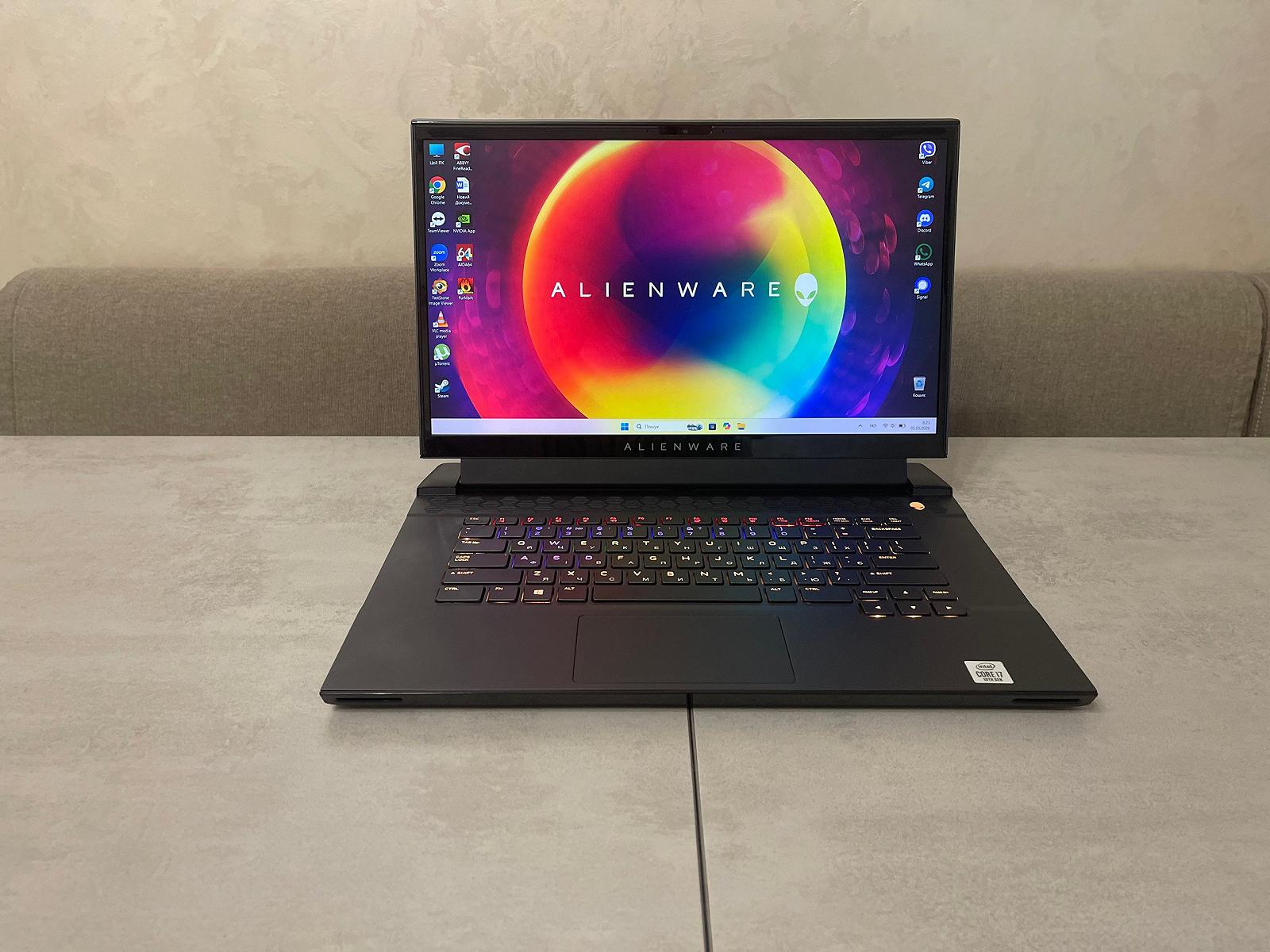 Игровой ноутбук Dell Alienware 15 R3 (P87F002), 15,6" FHD IPS, i7-10750H, 16GB, 512GB, nVidia GeForce RTX 2070 Super 8GB, фото №1
