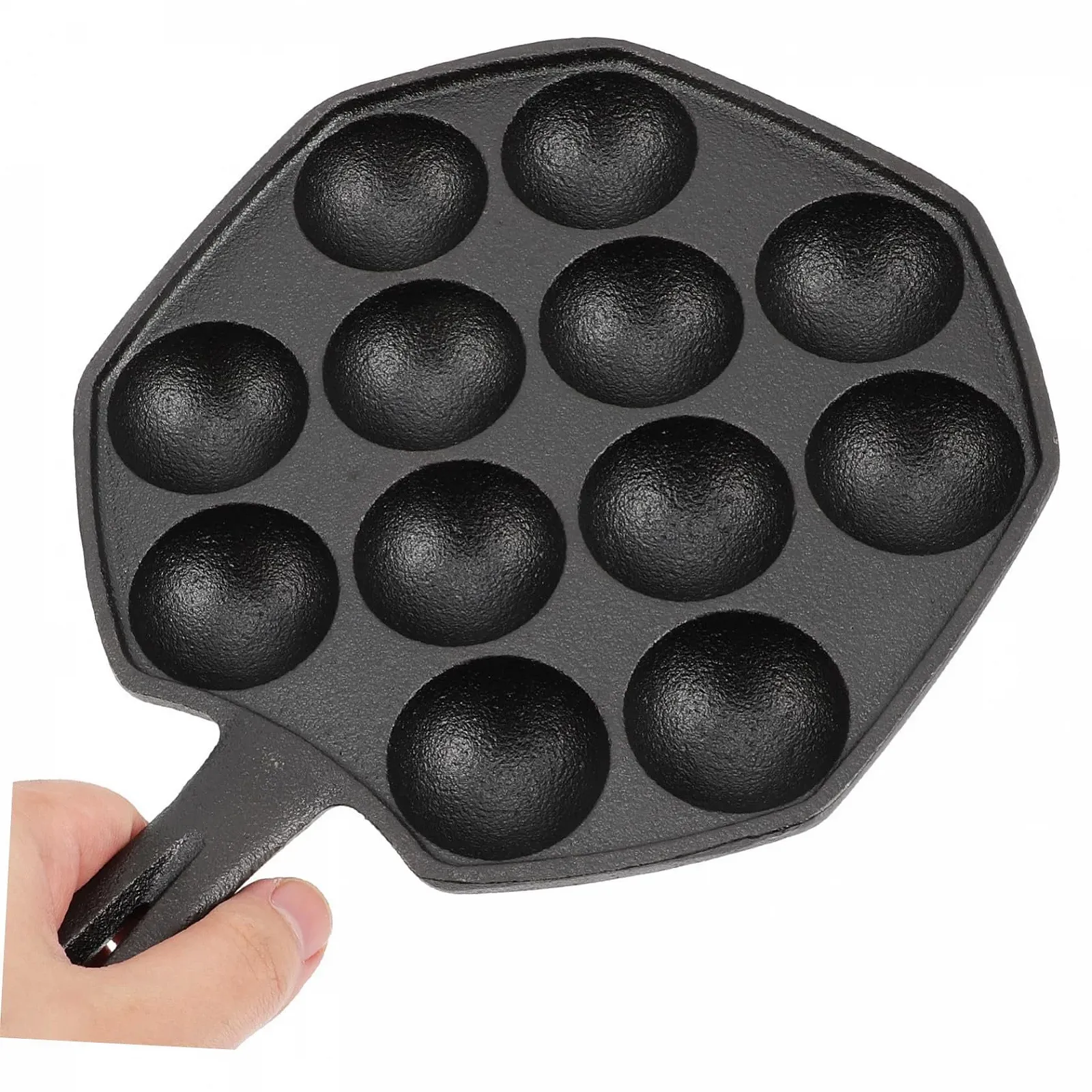 Форма для улиток Cabilock чугунная на 12 отверстий с ручками и аксессуарами, фото №4