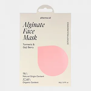 Маска-плівка Pharma Oil Refresh Me - Альгінатний пілінг з екстрактом ягід годжі - Фото 1