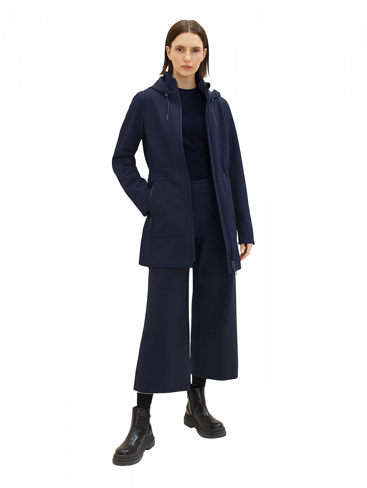 Жіноче пальто софтшелл TOM TAILOR з капюшоном, фото №3