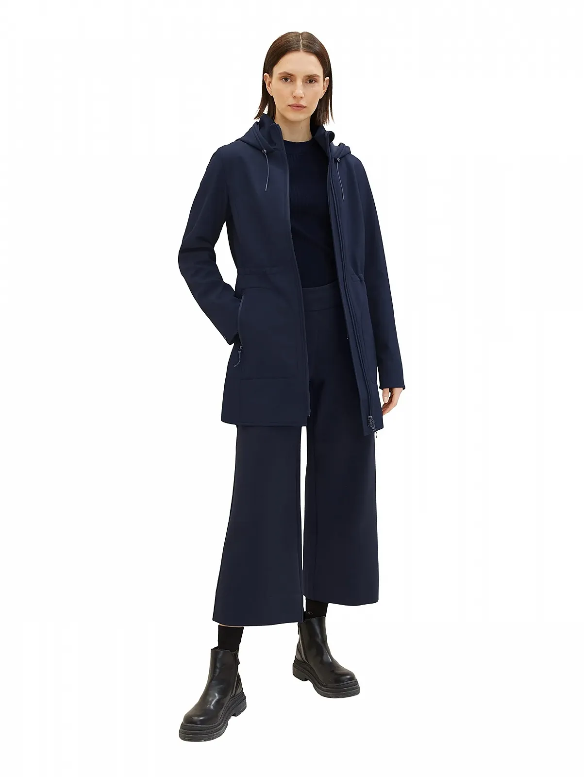 Женское пальто софтшелл TOM TAILOR с капюшоном, фото №3