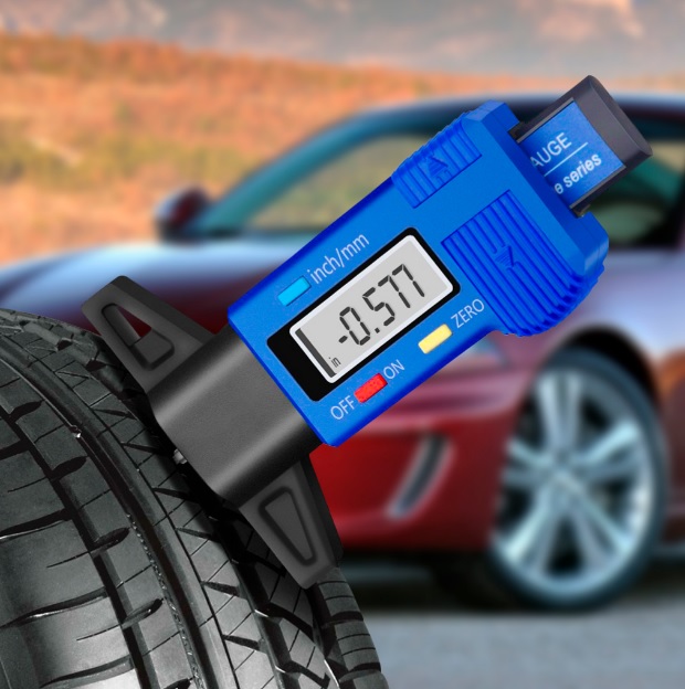 Цифровой измеритель глубины протектора шин Icar Pro с LED-дисплеем 050784, фото №6