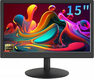 Монитор портативный 15" KCR TP-15 Full HD IPS 75 Гц - Фото 1