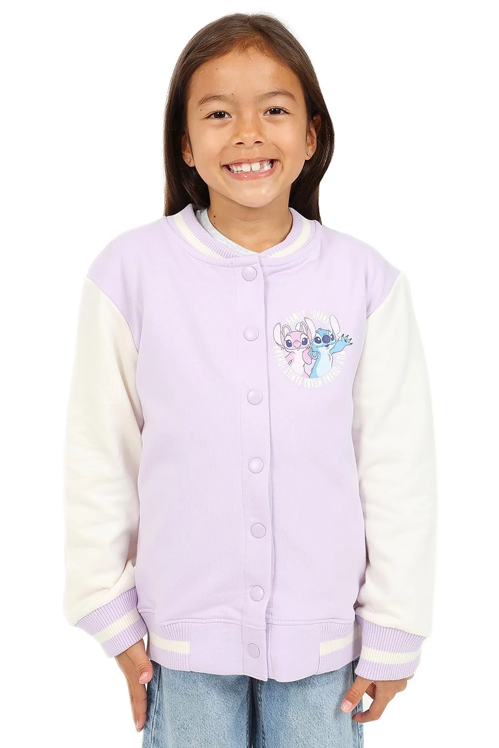 Куртка-бомбер Disney Lilo and Stitch Stitch and Fishing для дівчат, фото №6