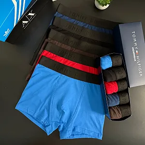 Купити Чоловічі труси боксери комплект Tommy Hilfiger різнокольорові - Фото 1 Чоловічі труси боксери комплект Tommy Hilfiger різнокольорові - Фото 1