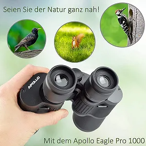 Бінокль Generic Teleskope 1000 20x50 HD Компактний із сумкою для перенесення synthetic.ua - Фото 1