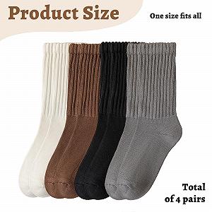 Шкарпетки Slouchy 4 пари synthetic.ua - Фото 1