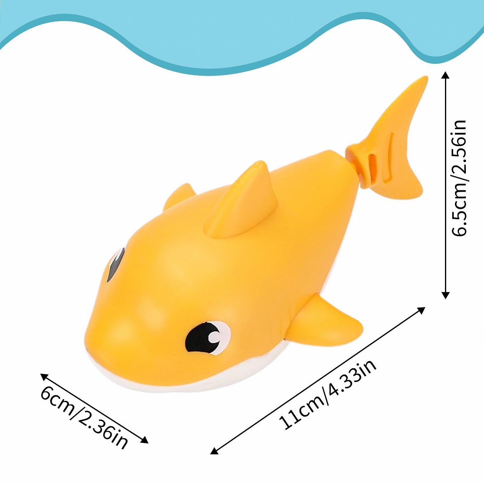 Игрушка для ванны Акула Плавающая заводная для малышей, фото №6